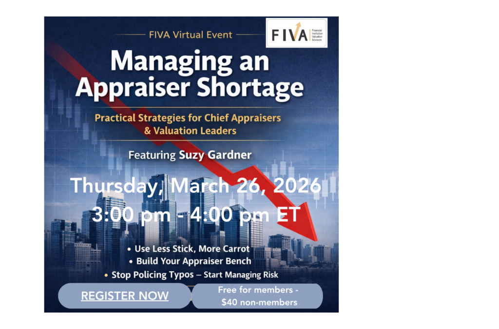 Managing an Appraiser Shortage
